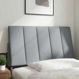  Jastuk za uzglavlje Hanko svjetlosivi 90 cm od tkanine | shoptok.hr