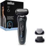Braun brivnik serije 6 62-G1650s suhi in Brezžicni mokri brivnik za moške, siv. | Shoptok.si