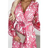 numoco basic Numoco Neckline Long Sleeve Dress | Shoptok.si