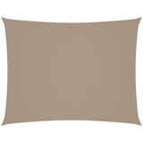 vidaXL Senčno jadro oksford blago pravokotno 2x3 m taupe | Shoptok.si