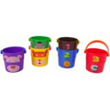 Set šarenih kanti sa životinjama - piramida | Shoptok.si