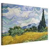  Slika - Vincent Van Gogh – Wheat Field with Cypresses 30x20 Na talijanskom platnu | shoptok.hr