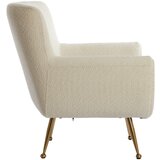Light & Living Kremno bel fotelj iz tkanine bouclé Vinstra – | Shoptok.si