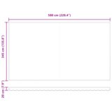 Tenda za zamjenu za okvir 6x3.5 m Zelena i žuta | shoptok.hr