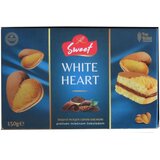 Top Biskit Top biskvit Biskvit White heart, 150g Cene