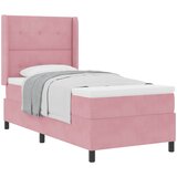  s opruga kutije Ružičasta 90 x 200 cm Baršun | shoptok.hr