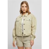 UC Curvy Ladies Oversized Colored Denim Jacket softseagrass | Shoptok.si