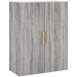 vidaXL Visoka komoda siva sonome 69 5x34x180 cm od konstruiranog drva | shoptok.hr