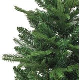 vidaXL Umjetno božićno drvce s rasvjetom i setom kuglica Zelena 120 cm | shoptok.hr