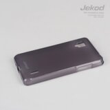 Jekod silikonski ovitek LG Optimus G E973 prozorno črn TPU/TB + Zaščitna folija Cene