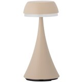 Bloomingville Bež LED namizna svetilka s kovinskim senčilom (višina 17,5 cm) Pepple – u