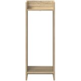  Stalak za biljke s policom Sonoma hrast 30 x 30 x 80 cm | shoptok.hr