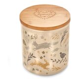 Cooksmart ® Keramična posoda za piškote s pokrovom iz bambusa Woodland, 2 l | Shoptok.si