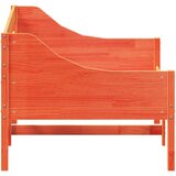  Dnevni krevet bez madraca voštano smeđi 100x200 cm od borovine | shoptok.hr