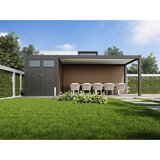 Gardenson Nadstrešek Za Avto Pergoline, Antracit, 3x7,2m | Shoptok.si