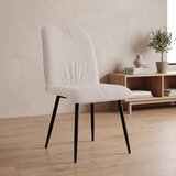 Stylife STOL, kovina, tekstil črna, bež | Shoptok.si