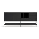 Teulat Crna komoda 220x98x45 cm Platt – | shoptok.hr