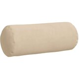 vidaXL valjkasti jastučići 2 pcs krema Ø 15 x 40 cm mikrofiber tkanina | shoptok.hr