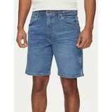 Wrangler Jeans kratke hlače Frontier 112350821 Modra Relaxed Fit