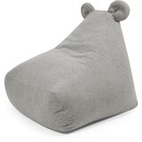 SLOWDOWN Svetlo siva otroška vreča za sedenje iz tkanine bouclé Snug 80 Bear – | Shoptok.si