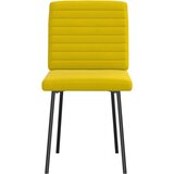  Jedilni stoli 4 kosi rumen žamet, (21828315) | Shoptok.si