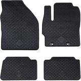 vidaXL Avto preproga 4 pcs Črna primerna za Toyota YARIS 2020- Guma, (5000204180) | Shoptok.si