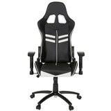 MID.YOU Gaming Stol League Pro, Črna, Bela | Shoptok.si