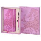 Empire Liberty, hemijska olovka i rokovnik, roze, 2K | ePonuda.com