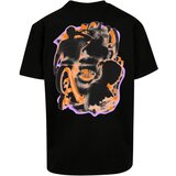 MT Upscale Majica 'Hustle' pesek / svetlo lila / oranžna / črna | Shoptok.si