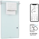 Klarstein Hot Spot Crystal Spotless Smart, infracrveni grijač, 750 W, aplikacija, bijeli | shoptok.hr