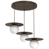  Luster na sajli FLAT 3xE27/15W/230V braon | Eponuda.com