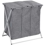 Wenko Koš za perilo Trio Top (118 l, siv) | Shoptok.si