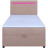 MID.YOU POSTELJA Z VZMETNICO 100 cm x 200 cm , tekstil, leseni material roza | Shoptok.si
