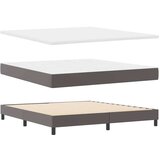  Okvir postelje z vzmetnico Siva 180 x 200 cm Umetna koža, (5000022720) | Shoptok.si