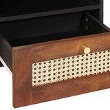  Kava Stol s ladicama 80 x 54 x 40 cm Čvrsto drvo manga | Eponuda.com