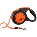 Flexi New Neon, trak, S, 5 m oranžen | Shoptok.si