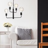  Luster na lancu ORLANDO 4xE27/60W/230V crni | Eponuda.com