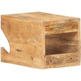  Zidni stalak za bicikl 35 x 25 x 25 cm masivno grubo drvo manga | Eponuda.com
