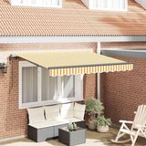  Skrovita tenda Žuta 250 x 200 cm tkanina | shoptok.hr