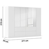 Modern Living Omara S Klasičnimi Vrati Mainz, Bela | Shoptok.si