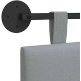  Držeće uzglavlje Zidne Svijetlo siva 110 x 55 x 5 cm tkanina - Svjetlosiva 100 cm bez LED | shoptok.hr