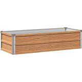  Povišeni vrtni krevet Drvena smeđa 100 x 40 x 24 cm | shoptok.hr