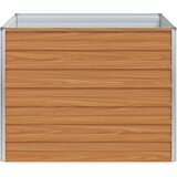  Povišena vrtna gredica Svijetlosmeđa 100 x 100 x 77 cm | shoptok.hr