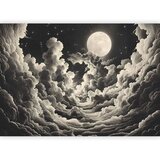  Foto tapeta - Moon and Stars Singing Among the Great Clouds 250x175 | shoptok.hr