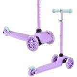 BOLDCUBE sklopivi mali romobil s tri kotača, ljubičasti | shoptok.hr