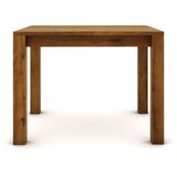  Hrastov stol 100 x 80 cm, braon brušen | shoptok.hr