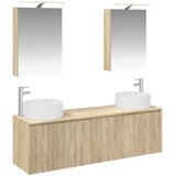  Set ormarića za kupaonicu 5 kom. Hrast sonoma Konstruirano drvo | shoptok.hr