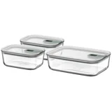 Easy Clip Frischhaltedose 3-tlg, nordic sage