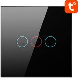 Avatto stikalo na dotik zigbee LZTS02-EU-B3 triple neutral tuya (črno), (20771441) Cene