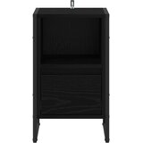  Noćni ormarić s ladicama 2 pcs Crni hrast 39,5 x 30 x 50 cm | Eponuda.ba
